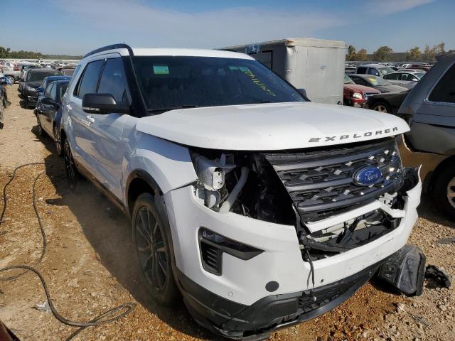 1FM5K8D83JGB98625 - 2018 FORD EXPLORER X WHITE photo 1