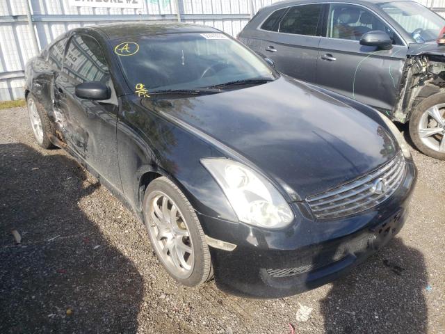 JNKCV54E56M700310 - 2006 INFINITI G35 BLACK photo 1