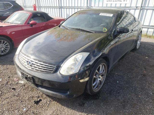 JNKCV54E56M700310 - 2006 INFINITI G35 BLACK photo 2