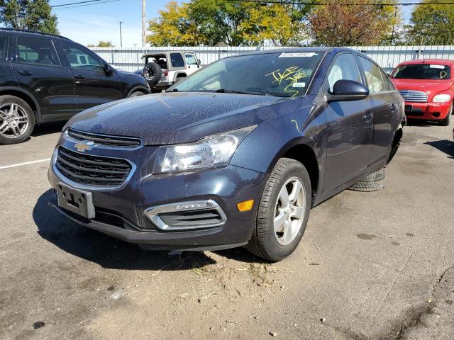 1G1PE5SB0G7150888 - 2016 CHEVROLET CRUZE LIMI BLUE photo 2