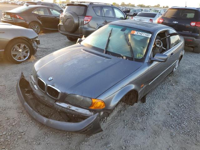 WBABM5344YJN92871 - 2000 BMW 328 CI GRAY photo 2