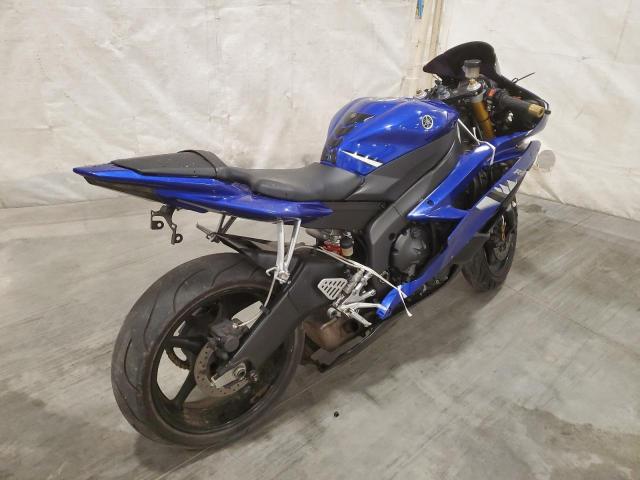 JYARJ12E76A005696 - 2006 YAMAHA YZFR6 L BLUE photo 4