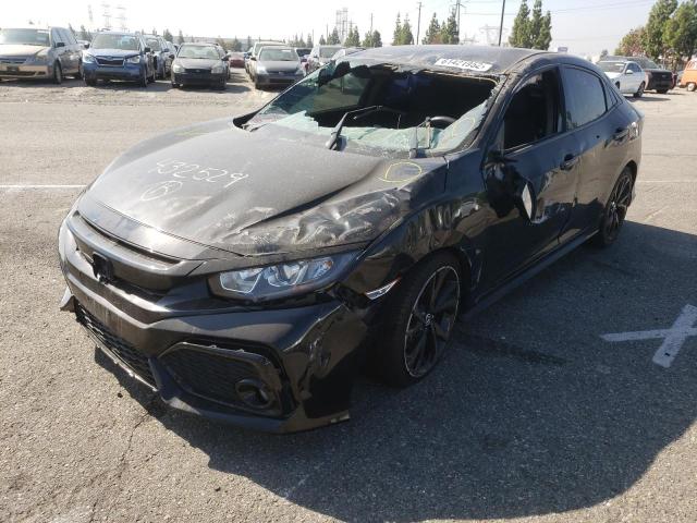 SHHFK7H42JU432529 - 2018 HONDA CIVIC SPOR BLACK photo 2