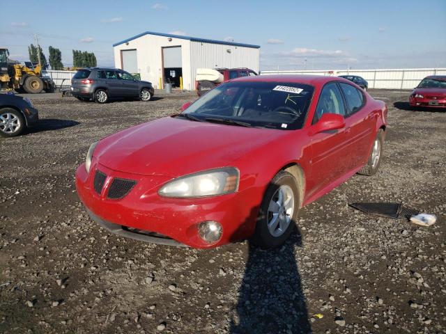 2G2WP552481147648 - 2008 PONTIAC GRAND PRIX RED photo 2