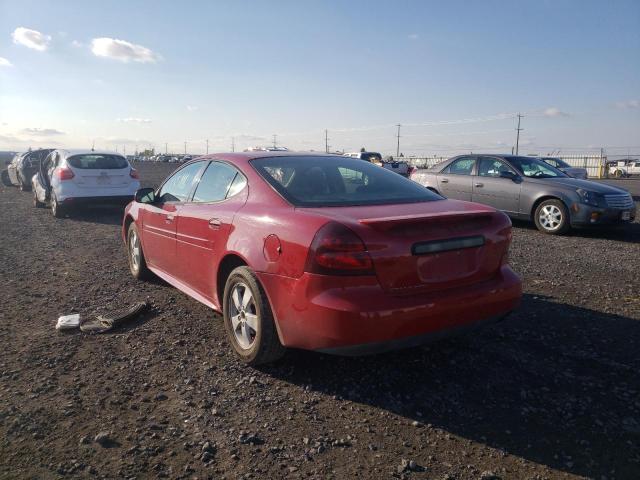 2G2WP552481147648 - 2008 PONTIAC GRAND PRIX RED photo 3