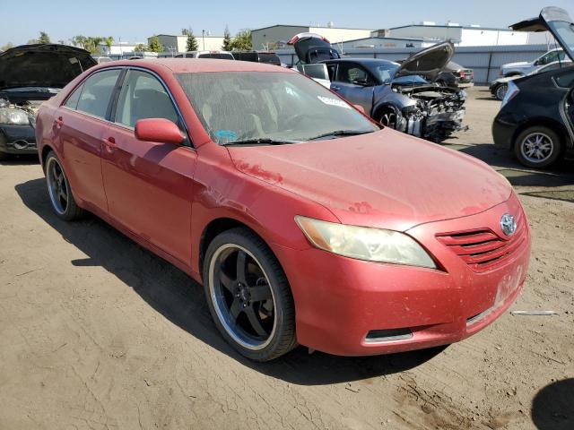 4T1BE46K47U051476 - 2007 TOYOTA CAMRY CE RED photo 1