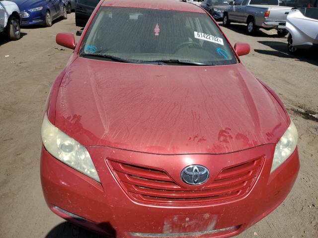 4T1BE46K47U051476 - 2007 TOYOTA CAMRY CE RED photo 9