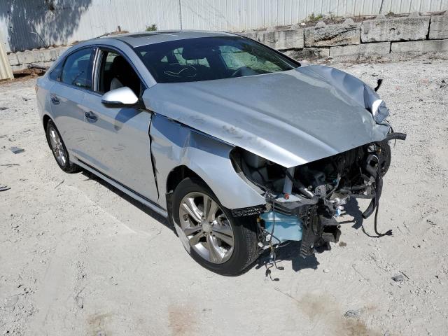 5NPE34AF1KH737706 - 2019 HYUNDAI SONATA LIM SILVER photo 1