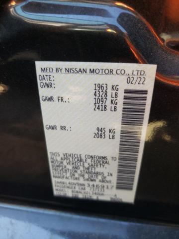 1N4BL4DV9NN346917 - 2022 NISSAN ALTIMA SV BLUE photo 13