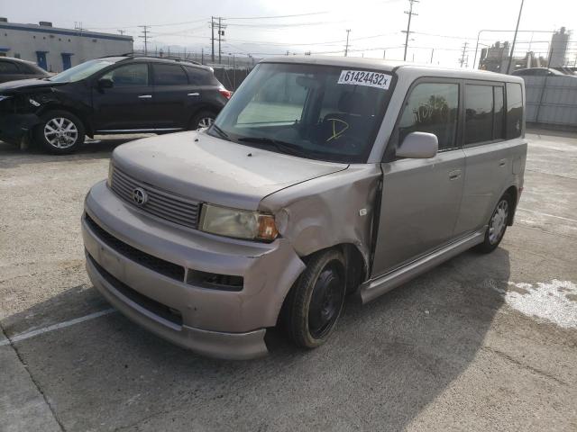 JTLKT324150184846 - 2005 TOYOTA SCION XB Silber Foto 2