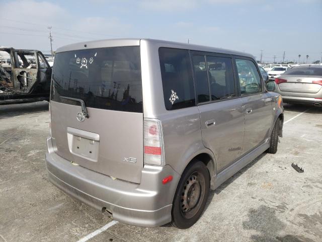 JTLKT324150184846 - 2005 TOYOTA SCION XB Silber Foto 4