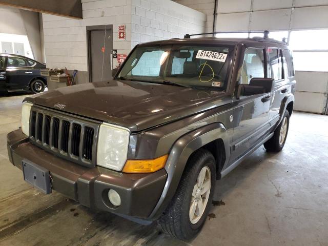 1J8HG48NX6C275476 - 2006 JEEP COMMANDER 灰色 照片 2