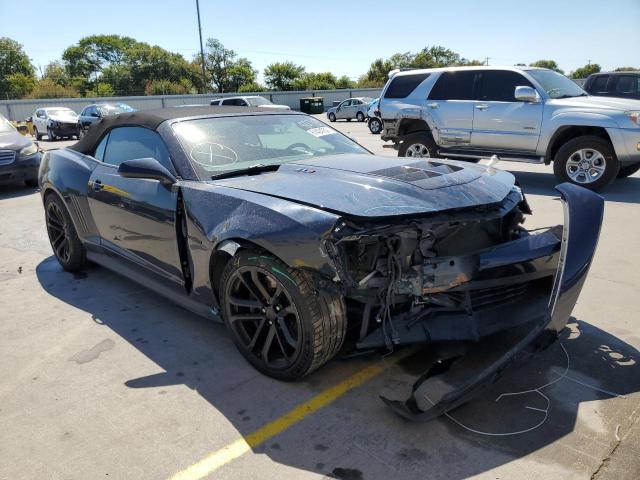 2G1FZ3DP3D9807819 - 2013 CHEVROLET CAMARO ZL1 蓝色 照片 1