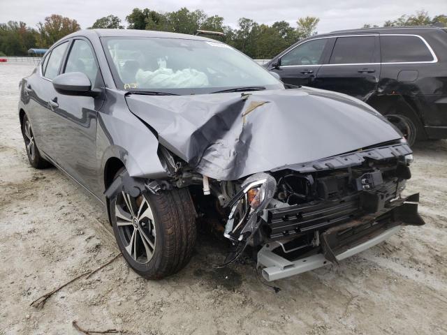 3N1AB8CV1NY252456 - 2022 NISSAN SENTRA SV GRAY photo 1