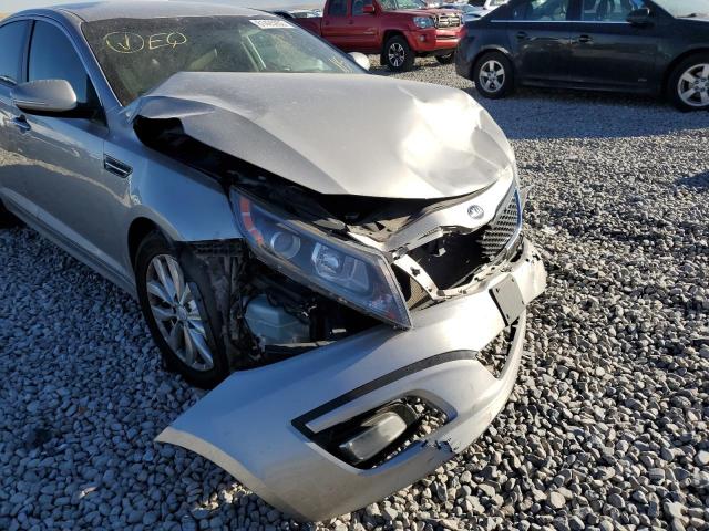 5XXGN4A75EG312811 - 2014 KIA OPTIMA EX SILVER photo 9