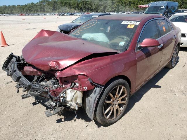 1G1ZK57709F161842 - 2009 CHEVROLET MALIBU LTZ წითელი ფოტო 2