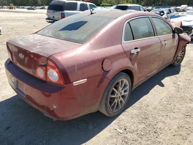 1G1ZK57709F161842 - 2009 CHEVROLET MALIBU LTZ წითელი ფოტო 4