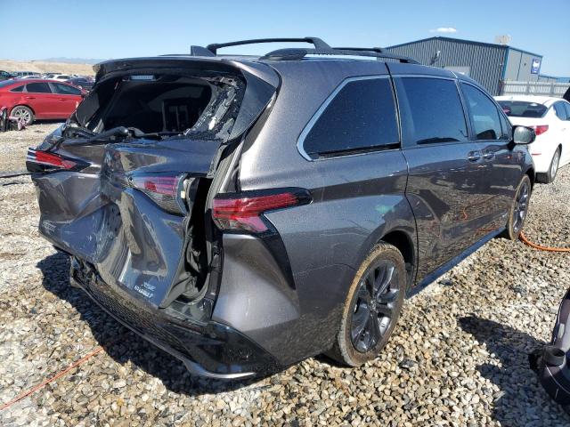 5TDDRKEC7MS038477 - 2021 TOYOTA SIENNA XSE GRAY photo 4