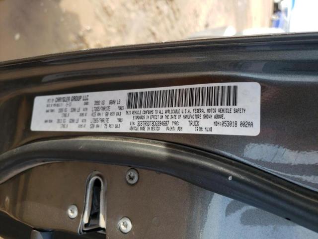3C6TR5DT8DG594687 - 2013 RAM 2500 SLT 石墨色 照片 10