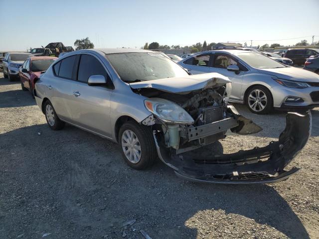 3N1CN7AP3CL927457 - 2012 NISSAN VERSA S SILVER photo 1