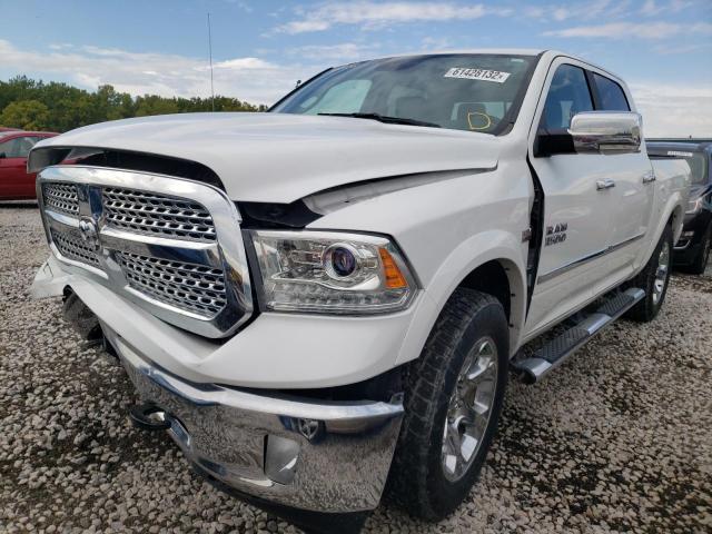 1C6RR7NTXHS800403 - 2017 RAM 1500 LARAM WHITE photo 2