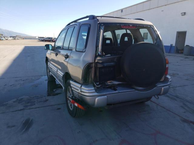 2CNBJ634126908745 - 2002 CHEVROLET TRACKER LT TAN photo 9