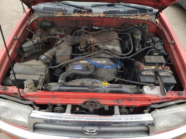 JT3GN86R4T0013766 - 1996 TOYOTA 4RUNNER RED photo 7