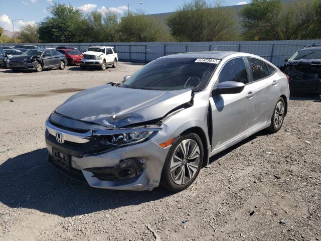 JHMFC1F76JX037847 - 2018 HONDA CIVIC EXL Gümüş foto 2