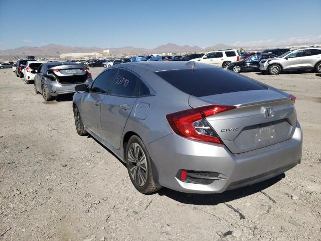 JHMFC1F76JX037847 - 2018 HONDA CIVIC EXL Gümüş foto 3