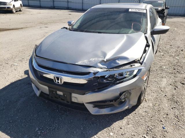 JHMFC1F76JX037847 - 2018 HONDA CIVIC EXL Gümüş foto 9