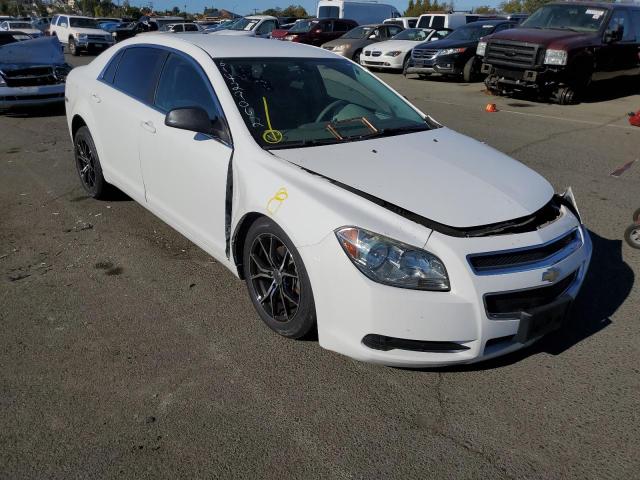 1G1ZA5E09AF286156 - 2010 CHEVROLET MALIBU LS WHITE photo 1