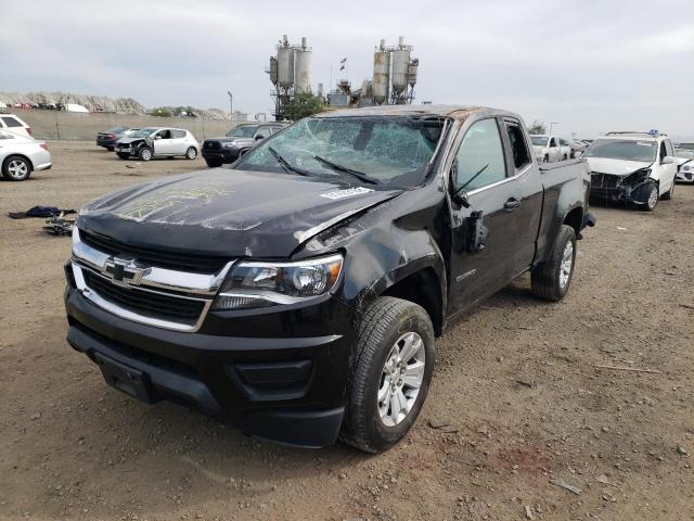 1GCHSCEN2J1101944 - 2018 CHEVROLET COLORADO L BLACK photo 2