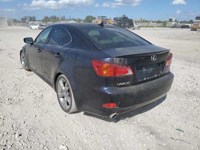 JTHBK262695096447 - 2009 LEXUS IS 250 BLACK photo 3