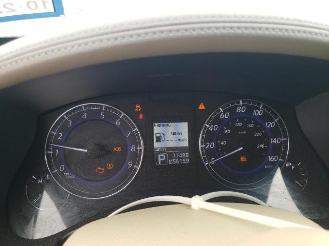 JN1AJ0HP0CM400210 - 2012 INFINITI EX35 BASE BLACK photo 8