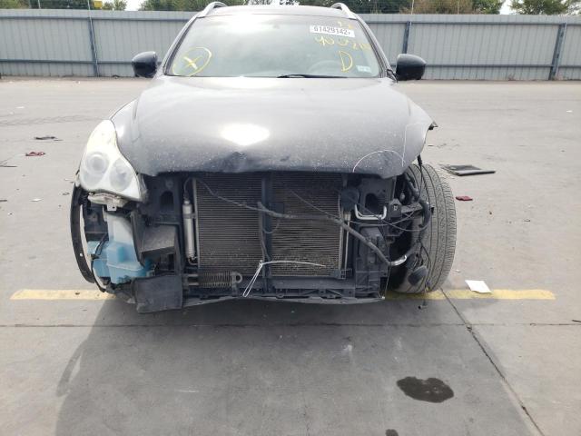 JN1AJ0HP0CM400210 - 2012 INFINITI EX35 BASE BLACK photo 9