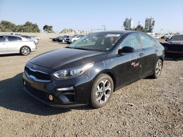 3KPF24AD6LE196180 - 2020 KIA FORTE FE BLACK photo 2