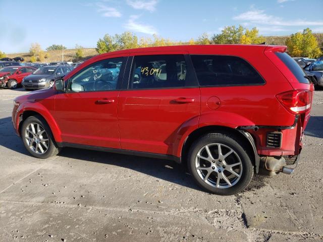 3C4PDDEG0KT739391 - 2019 DODGE JOURNEY GT RED photo 2