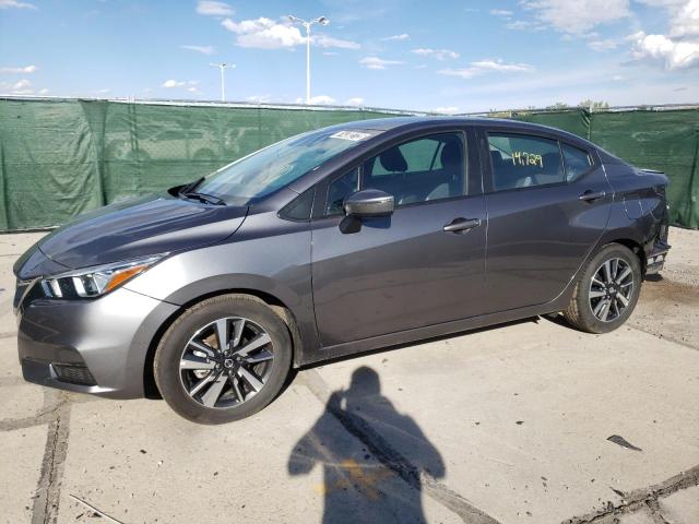 3N1CN8EV5ML922650 - 2021 NISSAN VERSA SV GRAY photo 1