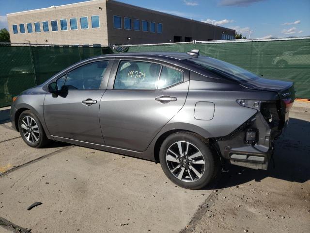 3N1CN8EV5ML922650 - 2021 NISSAN VERSA SV GRAY photo 2