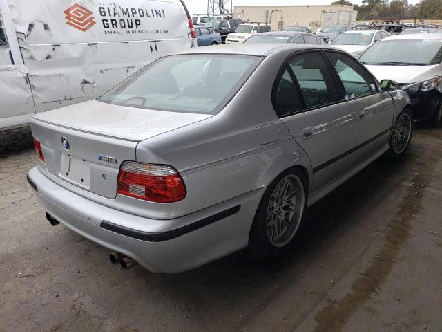 WBSDE93401BZ97697 - 2001 BMW M5 SILVER photo 4