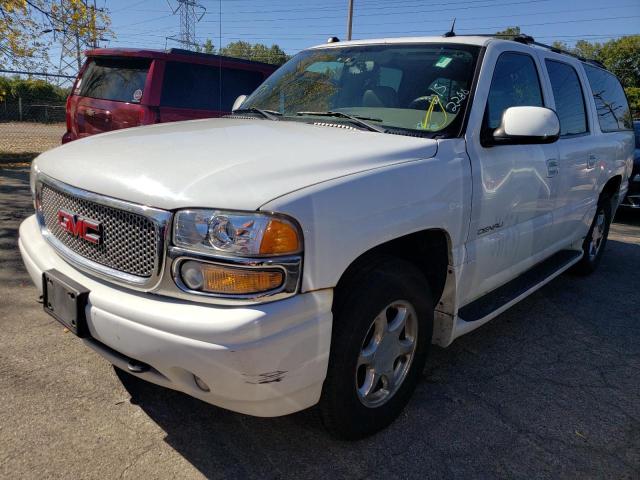 1GKFK66U75J113838 - 2005 GMC YUKON XL D WHITE photo 2