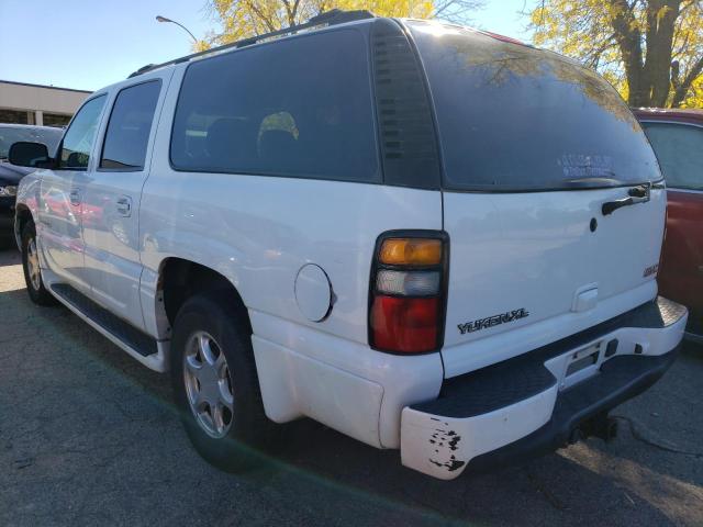 1GKFK66U75J113838 - 2005 GMC YUKON XL D WHITE photo 3