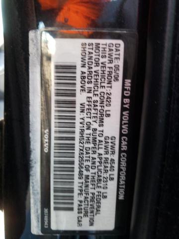 YV1RH527X62556489 - 2006 VOLVO S60 R 黑色 照片 10