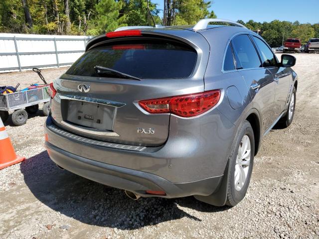 JN8AS1MW5CM151243 - 2012 INFINITI FX35 GRAY photo 4