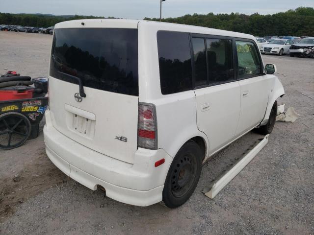 JTLKT324X64117771 - 2006 TOYOTA SCION XB თეთრი ფოტო 4