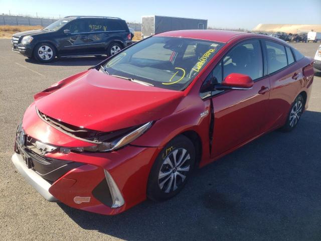 JTDKARFP4L3151473 - 2020 TOYOTA PRIUS PRIM 红色 照片 2