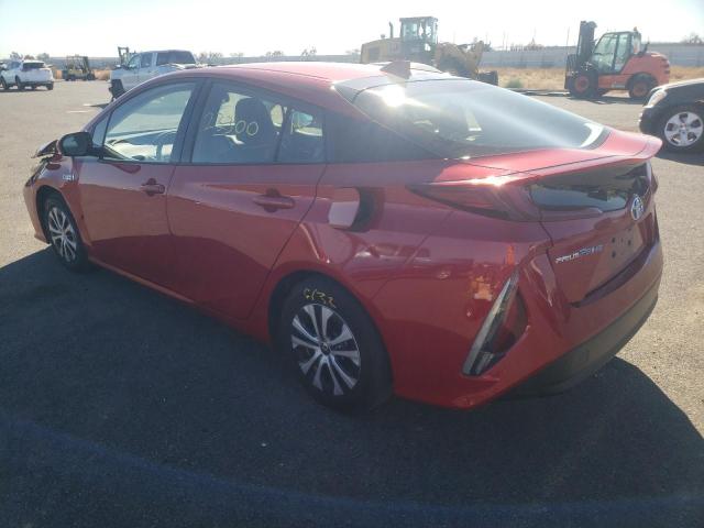 JTDKARFP4L3151473 - 2020 TOYOTA PRIUS PRIM 红色 照片 3