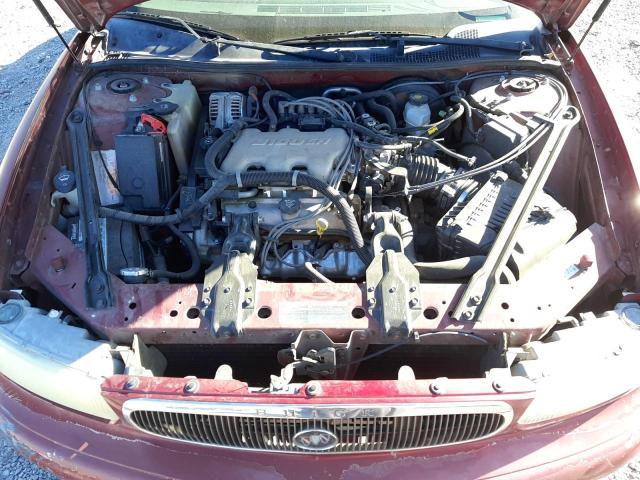 2G4WS52J541207755 - 2004 BUICK CENTURY RED photo 7