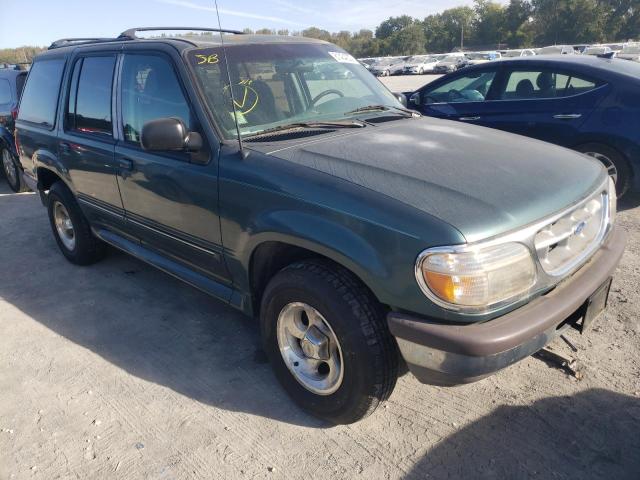 1FMDU34X0TZB76296 - 1996 FORD EXPLORER GREEN photo 1