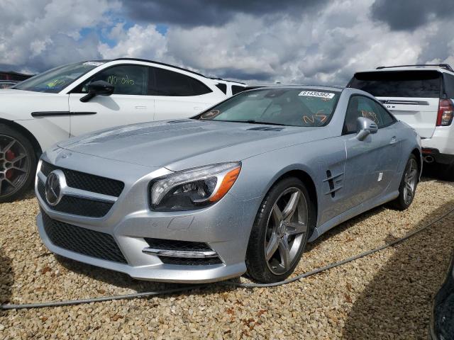 WDDJK7DA8DF005837 - 2013 MERCEDES-BENZ SL 550 SILVER photo 2